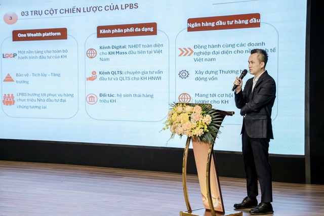 Ông Nguyễn Duy Khoa, Chủ tịch HĐQT LPBS chia sẻ tại sự kiện