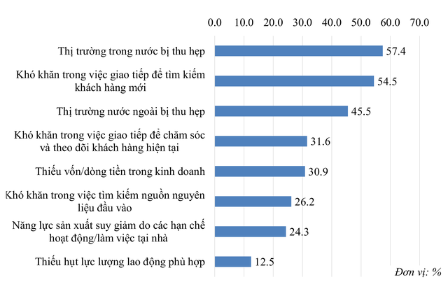 Các yêu tố bị đại dịch Covid-19 tác động mạnh nhất đối theo khảo sát Kl991.com World Cup 2026 Chính Thức của VCCI.