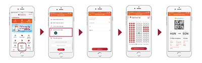 Check-in trực tuyến trong một nốt nhạc với Agribank E-Mobile Banking ảnh 1