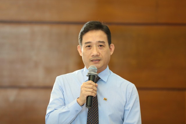 Ông Nguyễn Huy Tài, Phó tổng giám đốc Link Vào Nhà Cái KL99 COM Tặng +199k TMCP SHB phát biểu tại Tọa đàm