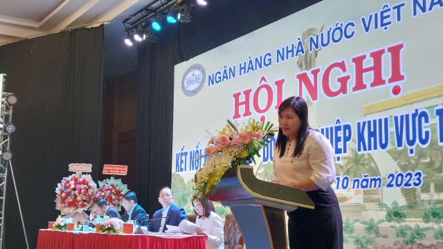Bà Vũ Thị Hưởng, Kế toán trưởng, Đại diện chi nhánh Tổng công ty Cà phê Việt Nam, Công ty cà phê Đắk Uy, tỉnh Kon Tum