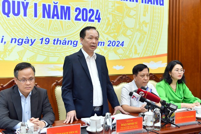 Ông Đào Minh Tú, Phó Thống đốc thường trực Link Vào Nhà Cái KL99 COM Tặng +199k 99Kl99 trực tiếp đá gà trả lời tại buổi họp báo.