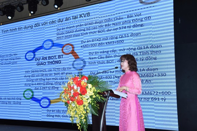 Bà Nguyễn Thị Thu Thu, Quyền Giám đốc NHNN chi nhánh Khu vực 8