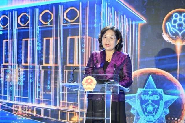 Thống đốc NHNN Việt Nam Nguyễn Thị Hồng phát biểu tại sự kiện