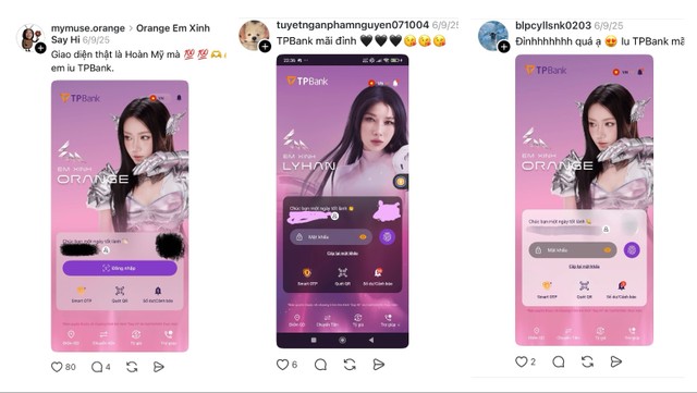 Với chiến dịch “Em Xinh Say App Đỉnh”, TPBank khuyến khích người dùng chia sẻ trải nghiệm thật, cảm xúc thật.