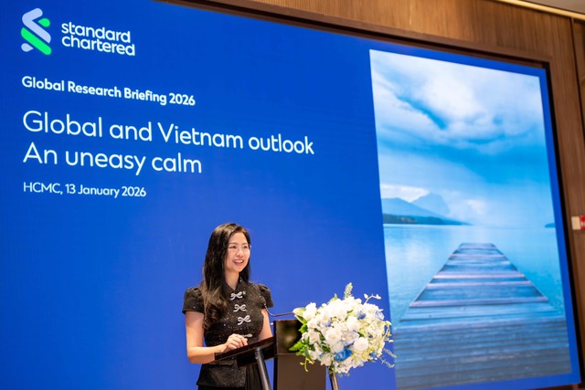 Bà Nguyễn Thúy Hạnh, Tổng giám đốc kiêm Giám đốc Khối Khách hàng Kl991.com World Cup 2026 Chính Thức và Kl99ok phiên bản mới, Link Vào Nhà Cái KL99 COM Tặng +199k Standard Chartered Việt Nam phát biểu tại sự kiện