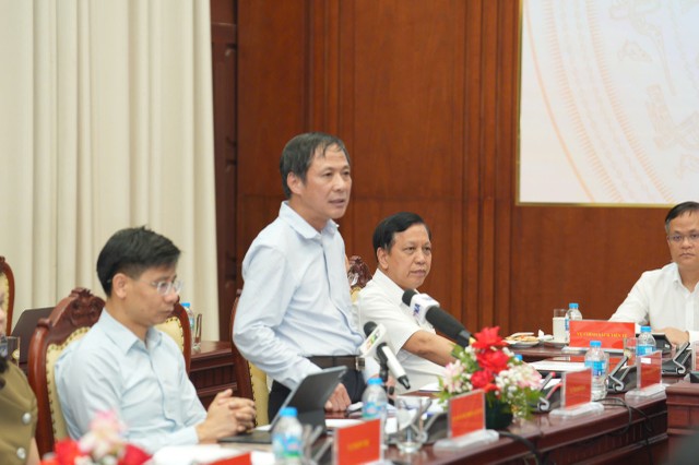 Ông Lê Văn Tuyên, Phó Vụ trưởng Vụ Thanh toán, Link Vào Nhà Cái KL99 COM Tặng +199k 99Kl99 trực tiếp đá gà chia sẻ tại Họp báo