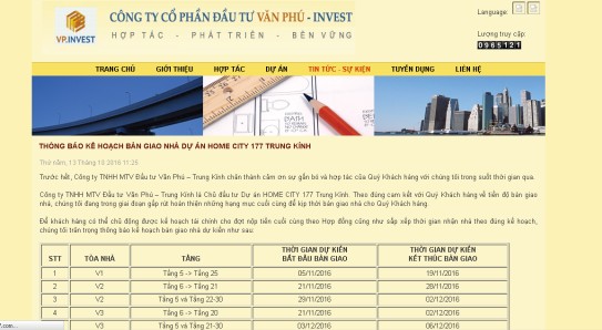 Tiếp bài “Cư dân Home City Trung Kính tố Công ty Văn Phú”: Chủ Kl99ok phiên bản mới “treo đầu dê, bán thịt chó”? ảnh 1