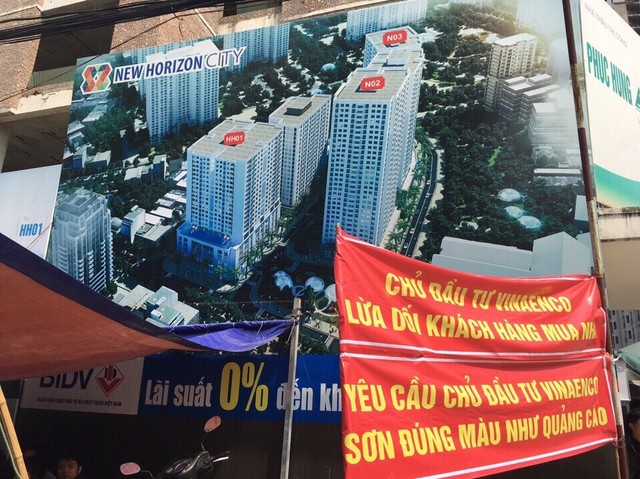 Khách hàng Dự án New Horizon City tố chủ Kl99ok phiên bản mới Vinaenco lừa dối ảnh 3