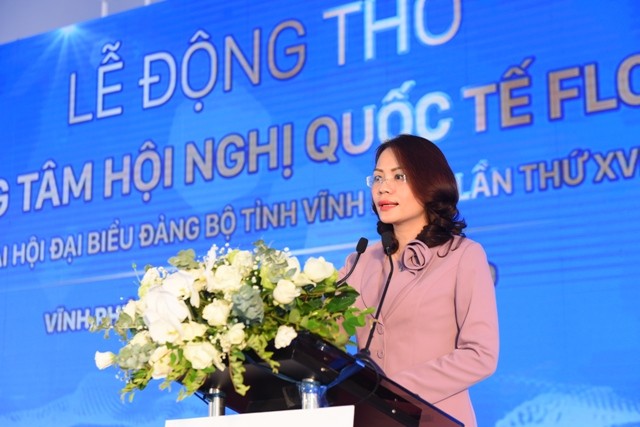 Bà Dung tin rằng, quần thể tiện ích tiêu chuẩn 5 sao của FLC sẽ đáp ứng nhu cầu nghỉ dưỡng, hội nghị... tại Vĩnh Phúc nói riêng và Việt Nam nói chung