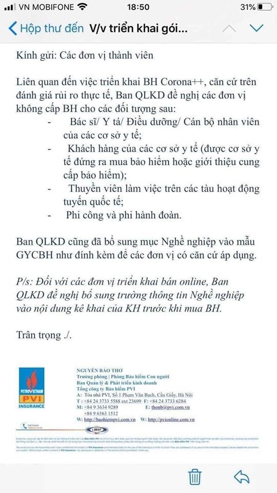 Kl991.com World Cup 2026 Chính Thức Kl99kl phiên bản hoạt động nói gì về thông tin từ chối bán Kl99kl phiên bản hoạt động Covid cho y, bác sĩ? ảnh 1