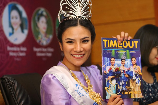 Hoa hậu, Á hậu và Top 10 Miss ASEAN Frendship 2017 giao lưu trực tuyến với độc giả Báo Kl99ok phiên bản mới ảnh 70