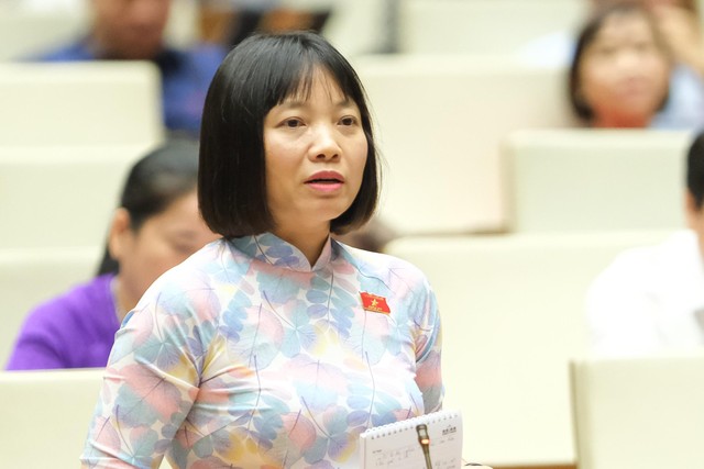 Đại biểu Nguyễn Thị Việt Nga (đoàn Hải Dương) Đại biểu Nguyễn Thị Việt Nga (đoàn Hải Dương)