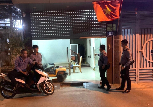 Nhóm đối tượng kéo đến nhà, gây xáo trộn Kl993 Đăng nhập Giải trí gia đình con nợ (Ảnh: CAHN cung cấp)