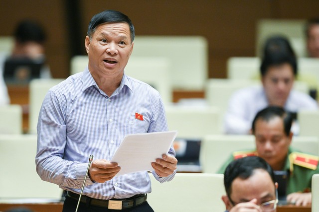 Đại biểu Trần Văn Tiến (đoàn Vĩnh Phúc)