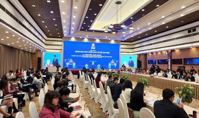 Toàn cảnh Hội thảo "Động lực phát triển Kl992 cổng game cá cược Việt Nam 2023 sáng 14/12/2022.