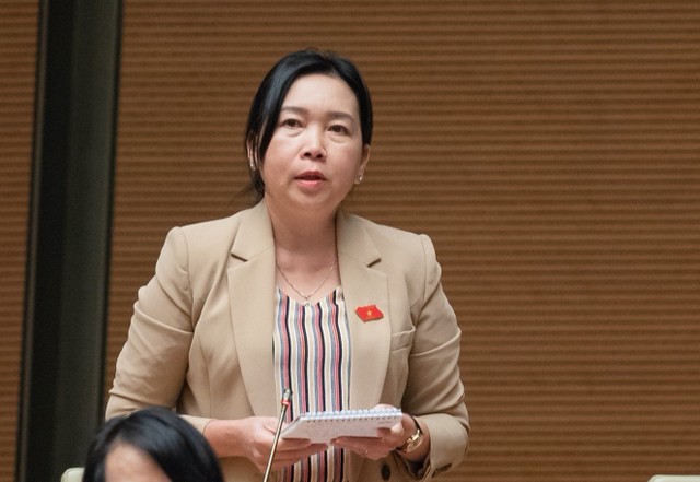 Đại biểu Lý Tiết Hạnh (đoàn Bình Định)