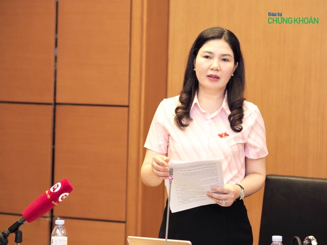 Đại biểu Trần Thị Vân (đoàn ĐBQH tỉnh Bắc Ninh)