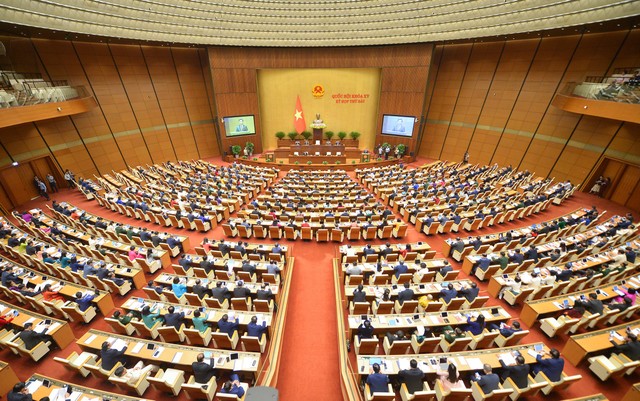 Phiên khai mạc Kỳ họp thứ sáu của Quốc hội.