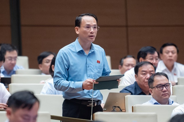 Đại biểu Lưu Bá Mạc (Đoàn ĐBQH tỉnh Lạng Sơn)