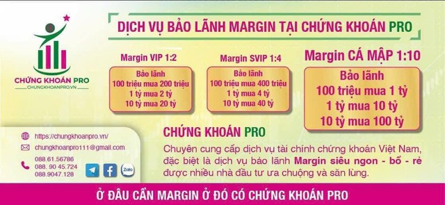 Một trong những “kho hàng” được quảng bá là "margin cá mập" với tỷ lệ đòn bẩy lên tới 1:9