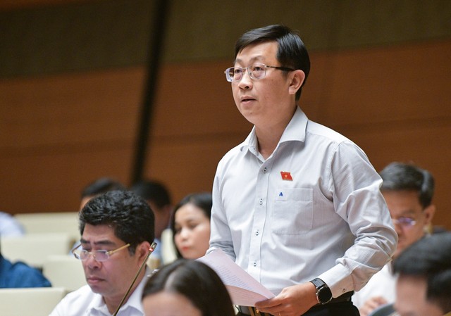 Đại biểu Nguyễn Hữu Thông (đoàn Bình Thuận)