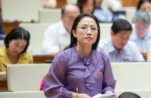 Đại biểu Trần Khánh Thu (đoàn Thái Bình)