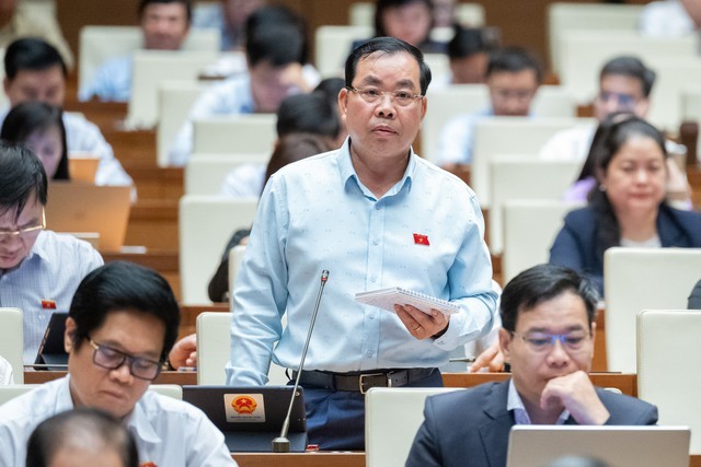 Đại biểu Nguyễn Quang Huân (đoàn Bình Dương)