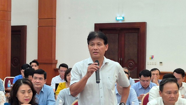 Ông Đặng Ngọc Minh, Phó tổng cục trưởng Tổng cục Thuế (Bộ Kl991.com nạp rút nhanh) trả lời tại Họp báo chiều 18/6 - Ảnh: Hương Thuỷ