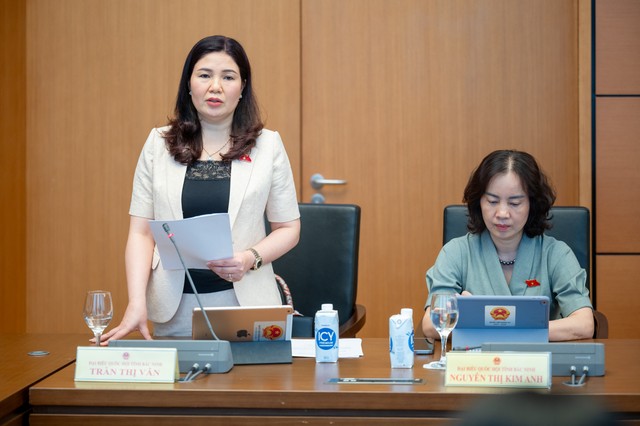 Đại biểu Trần Thị Vân (đoàn Bắc Ninh)