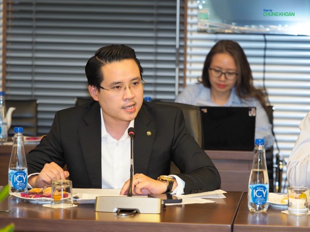 Ông Nguyễn Tuấn Anh phát biểu tại Toạ đàm