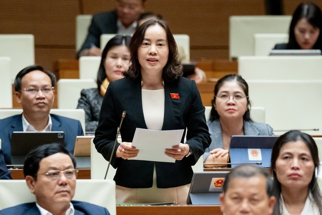 Đại biểu Nguyễn Thị Kim Anh 9đoàn Bắc Ninh)