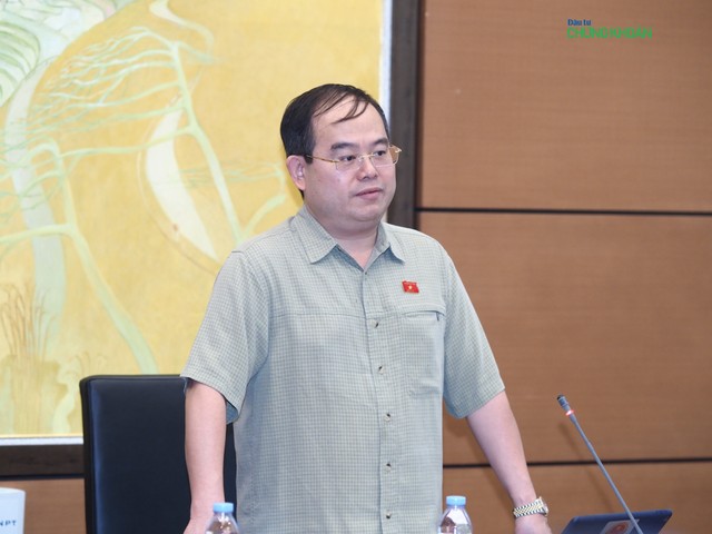 Bí thư Tỉnh uỷ Cao Bằng Quản Minh Cường phát biểu chiều 20/5