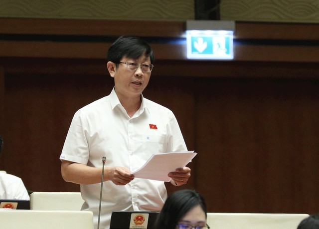 Đại biểu Nguyễn Hữu Thông (đoàn Bình Thuận)