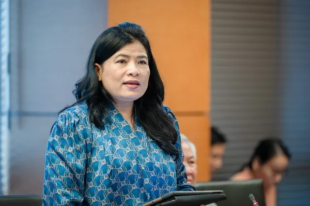 Đại biểu Đàng Thị Mỹ Hương (đoàn Khánh Hòa)