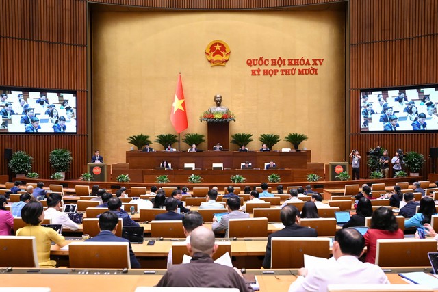 Quốc hội nghe Báo cáo kết quả giám sát “Việc thực hiện chính sách, Kl992 Tham Gia Ngay về bảo vệ môi trường kể từ khi Luật Bảo vệ môi trường năm 2020 có hiệu lực thi hành”.