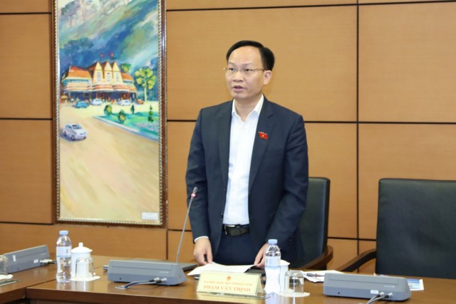 Đại biểu Phạm Văn Thịnh (đoàn Bắc Ninh), Phó Chủ tịch UBND tỉnh Bắc Ninh