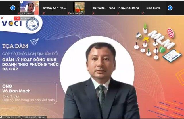 Tọa đàm trực tuyến để lấy ý kiến Dự thảo Nghị định sửa đổi Nghị định 40/2018/NĐ-CP về quản lý hoạt động Kl992 VIP Trang Chủ 2026 theo phương thức đa cấp