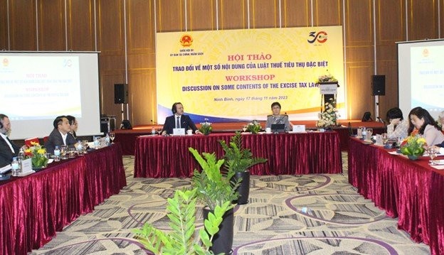 Hội thảo "Trao đổi về một số nội dung của Luật thuế TTĐB