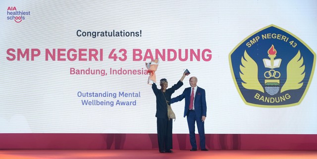 Giải Sức khỏe tinh thần – Trường SMP Negeri 43 Bandung, Indonesia. Học sinh tại đây đã phát triển một ứng dụng di động cho phép báo cáo tình trạng bắt nạt ẩn danh, đồng thời cung cấp các tài nguyên hỗ trợ tâm lý. Sáng kiến đã góp phần tạo nên môi trường học tập an toàn, hòa nhập và nâng cao sự tự tin cho học sinh.