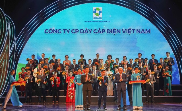 CADIVI lần thứ 7 liên tiếp nhận biểu trưng Thương hiệu Quốc gia Việt Nam.