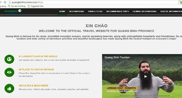 Lễ hội hang động Quảng Bình dự kiến diễn ra vào cuối tháng 6/2017 ảnh 1