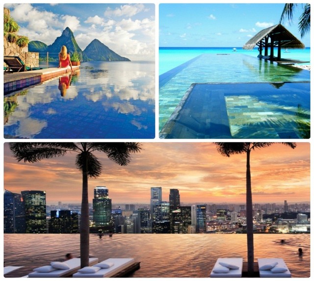 Hồ bơi vô cực D'. Le Roi Soleil - viên kim cương xanh của bán đảo Quảng An ảnh 1