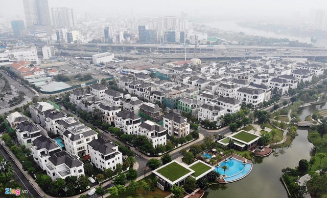 'Rừng bê tông' tại khu đô thị xa hoa trên đường Nguyễn Hữu Cảnh ảnh 9