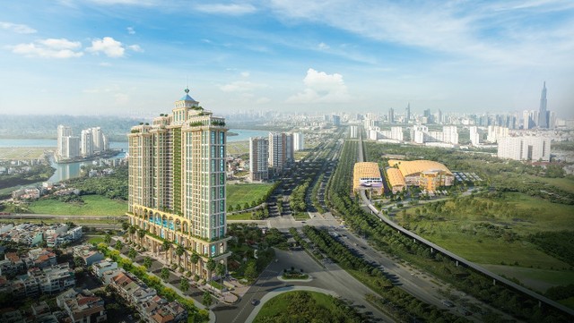 Khách ngoại mê mẩn biểu tượng kiến trúc mới của Sài Gòn ảnh 1