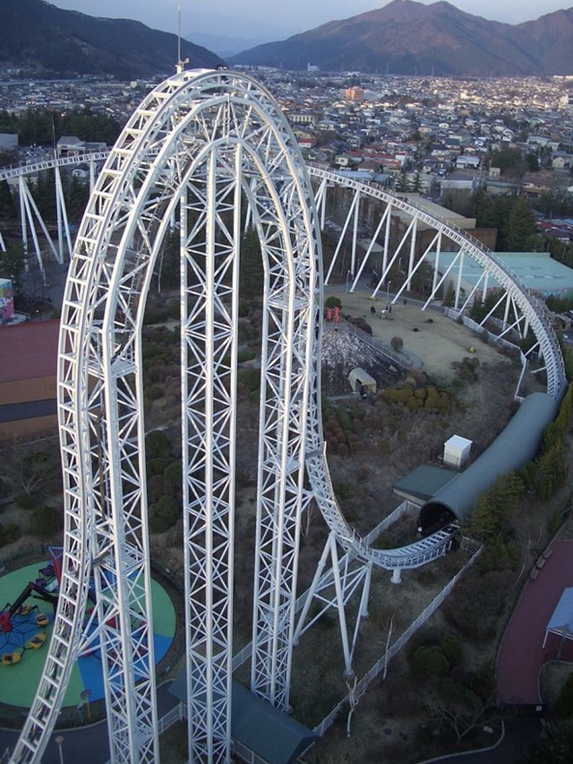 Thót tim với những trò chơi tại công viên Fuji-Q Highland của Nhật Bản ảnh 2