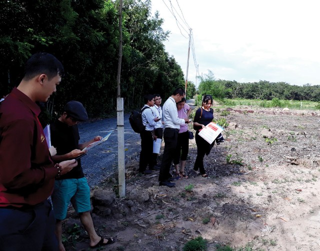 Tràn lan dự án bánh vẽ khu vực phía Nam ảnh 1