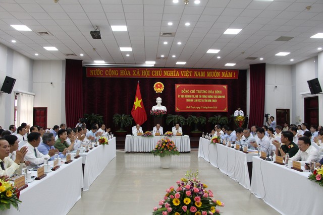 Phó Thủ tướng thường trực Trương Hoà Bình: Bình Thuận có nhiều bước tiến quan trọng trong phát triển Kl992 cổng game cá cược ảnh 1