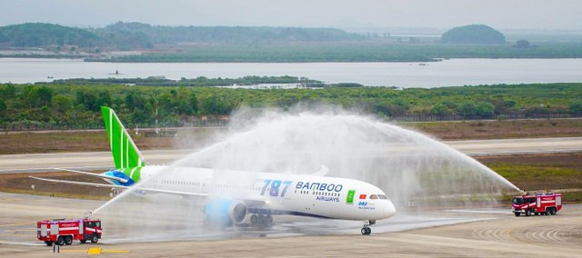Bamboo Airways đón Boeing 787-9 Dreamliner, trở thành hãng hàng không tư nhân Việt Nam đầu tiên khai thác máy bay thân rộng ảnh 1