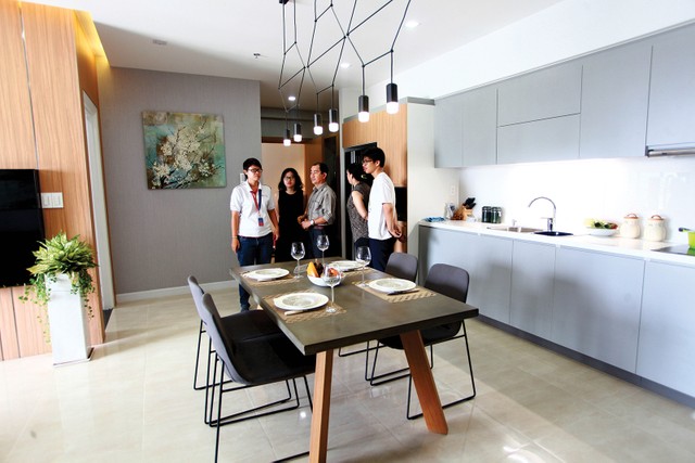 Nhà ở thuộc phân khúc trung cấp đắt hàng. Ảnh: Lê Toàn